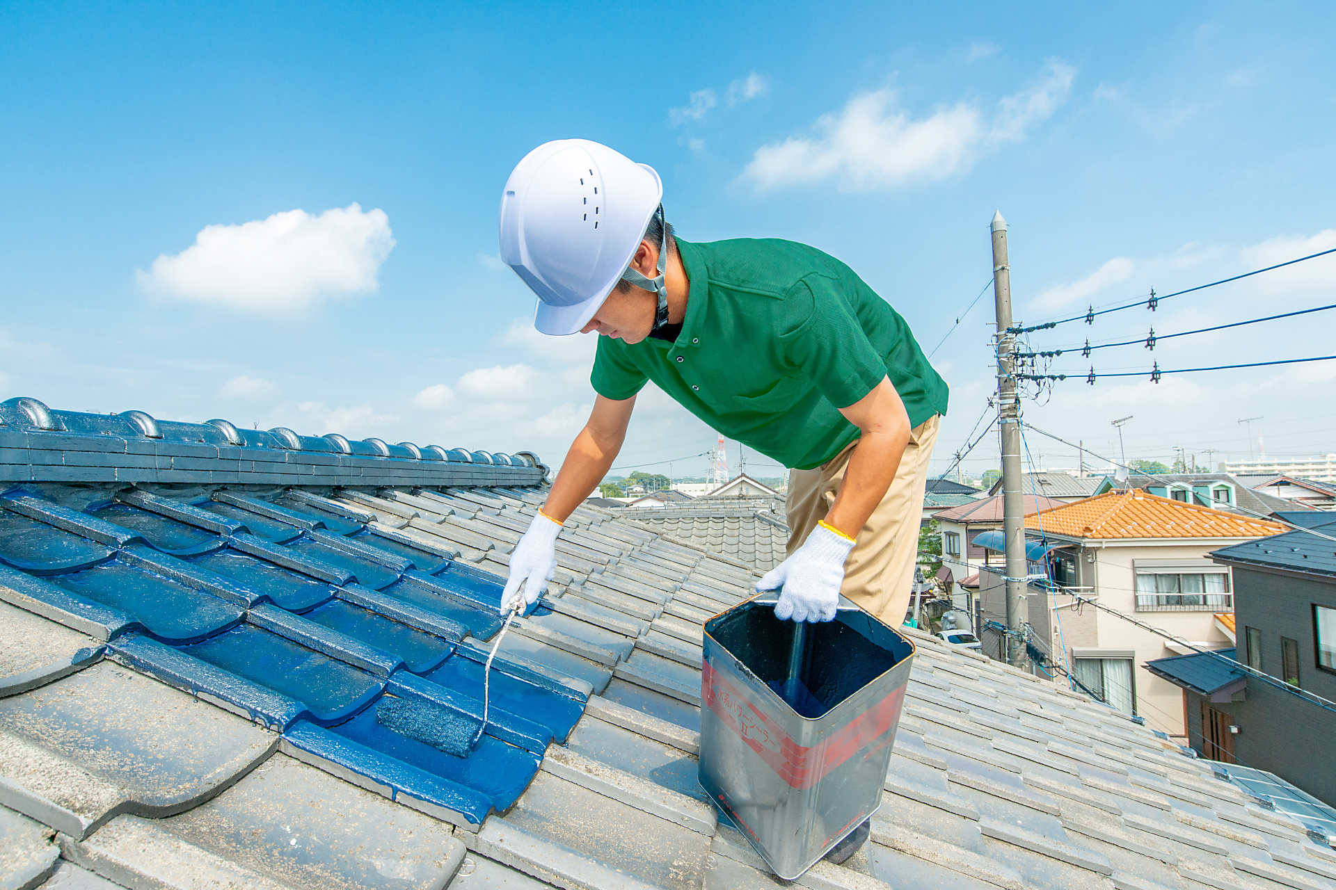 屋根塗装のイメージ画像